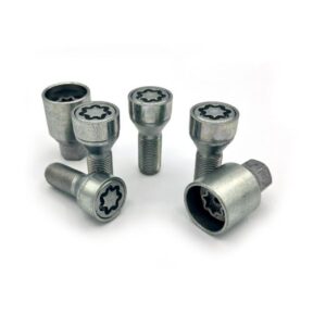 BPP5/E Per Hongqi E-HS9 (E115) da 2024 Kit Bulloni Antifurto Starlock Farad per Cerchi in Lega