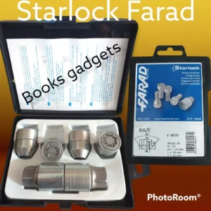 RA/E Per Subaru BRZ (Z2) dal 2021 Kit Dadi Antifurto Starlock Farad Cerchi in Acciaio