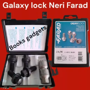 ZA/M NERI Per Cupra Tavascan dal 2024 Kit Bulloni Antifurto NERI Galaxy Lock Cerchi in Lega