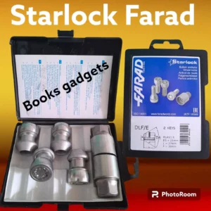 DLF/E Per Ford Tourneo Custom (NRN) da 2023 Kit Dadi Antifurto Starlock Cerchi Acciaio