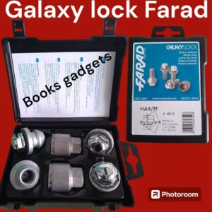 HA4/M Per Byd Han Sedan dal 2022 Kit Dadi Antifurto Galaxy Lock Farad x Cerchi in Lega