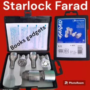 K/E Per Alfa Romeo Junior dal 2024 Kit Bulloni Antifurto Starlock Farad Cerchi Acciaio