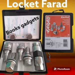 DB10 Per Alfa Romeo Junior dal 2024 Kit Bulloni Antifurto Locket Farad Cerchi in Lega