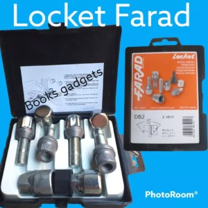DB2 Per Byd Dolphin da 2021 Kit Bulloni Antifurto Locket Farad per Cerchi in Acciaio