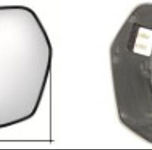 700 35089 Per Bmw Serie 5 da 2023 Vetro+Piastra Dx Blind Spot Termico Asf. per Specchio Retrovisore