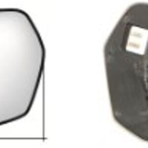 700 33022 Per Bmw Serie 5 dal 2023 Vetro+Piastra Dx Termico Asferico per Specchio Retrovisore