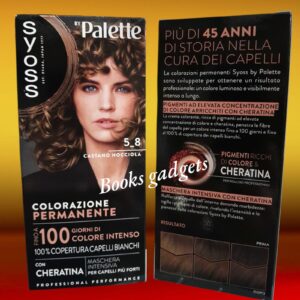 8015700169010 1 Confezione Syoss Palette Tintura Professionale Colorazione Permanente 5_8 Castano Nocciola