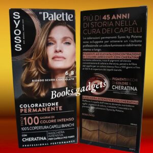 8015700168853 6 Confezioni Syoss Palette Tintura Professionale Colorazione Permanente 6_8 Biondo Scuro Cioccolato