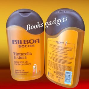 8002410024715 1 Flacone Bilboa Doccia Oil Nutriente Beta-Carotene Tintarella ti dura 220ml