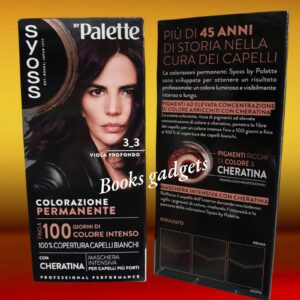 8015700168679 1 Confezione Syoss Palette Tintura Professionale Colorazione Permanente 3_3 Viola Profondo