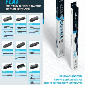 967 S1350 Step1 Spazzola Tergicristallo Tergi Flat 350mm