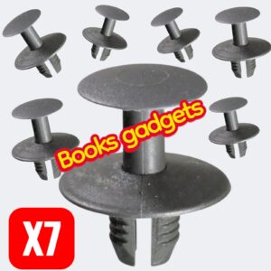 994 W-55219S Per Audi A2 Kit 7pz Rivetto per Fissaggio Parafango 4D0807300B