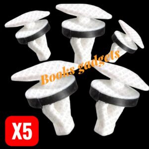 994 W-57276S Per Audi Vari Modelli Kit 5pz Clip Bottone per Fissaggio Guarnizione Porta 8E0837485D