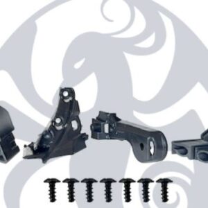 969 KOP100-L Per Opel Astra J 01/2010-10/2015 Kit Supporto Faro Anteriore Sx (5pz)