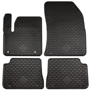 988 132418 Set 4pz Tappeti Tappetini in Gomma su Misura