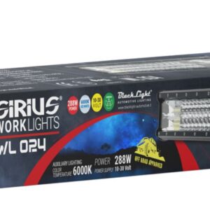 961 WL024 Sirius Barra a Led da lavoro Rettangolare 515mm 288W 10-30V 21600-Lumen 6000k