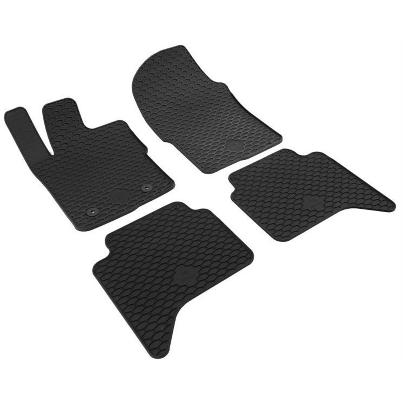 988 132400 Per Ford Ranger dal 2022 Set 4 Tappetini in Gomma su Misura in TPE con Bottoni
