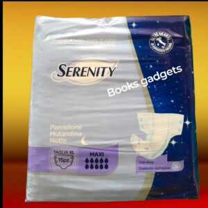 8058150564288 Pannoloni TG.XL Serenity Notte Maxi Mutandina per Incontinenti