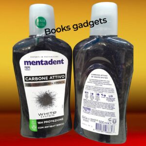 8720181086847 Mentadent Colluttorio Carbone Attivo Antibatterico White System 500ml