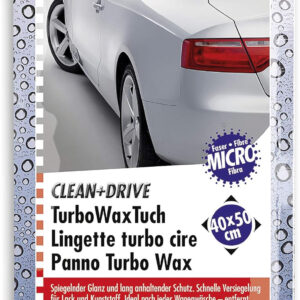 988 700414000 SONAX Panno Clear+Drive Turbo Wax per Auto Imbevuto con Speciali Sostanze