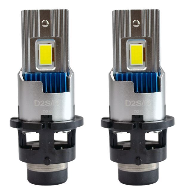 Coppia Lampadine LED Force EVO D2S/R 400V a 2,5Kv 35W 9200 lumen 6500k Simoni Racing