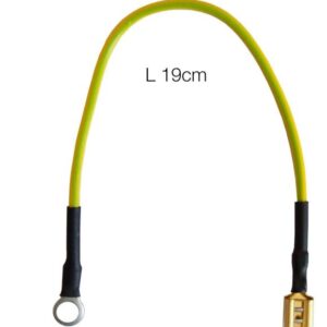 989 1515 Cavetto Collegamento a Massa per Pulsante Clacson Lunghezza 19cm Simoni Racing