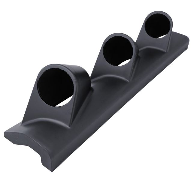 989 PSR7 Portastrumenti Cruscotto Verticale a 3 Fori Larg.93mm Prof.440mm H:110mm Simoni Racing