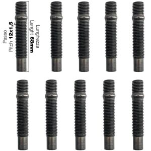 989 CR/20-10 Kit 10 Colonnette Ruota M12X1.5 L.68mm Simoni Racing