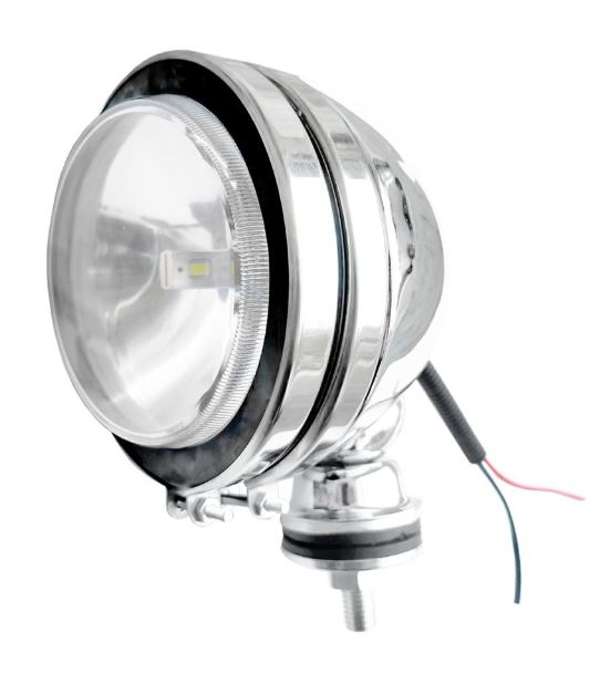 Faro di Profondità a LED con Lampadina H3 Ø127mm 1550 Lumen 6500°K 23W 12V Simoni Racing