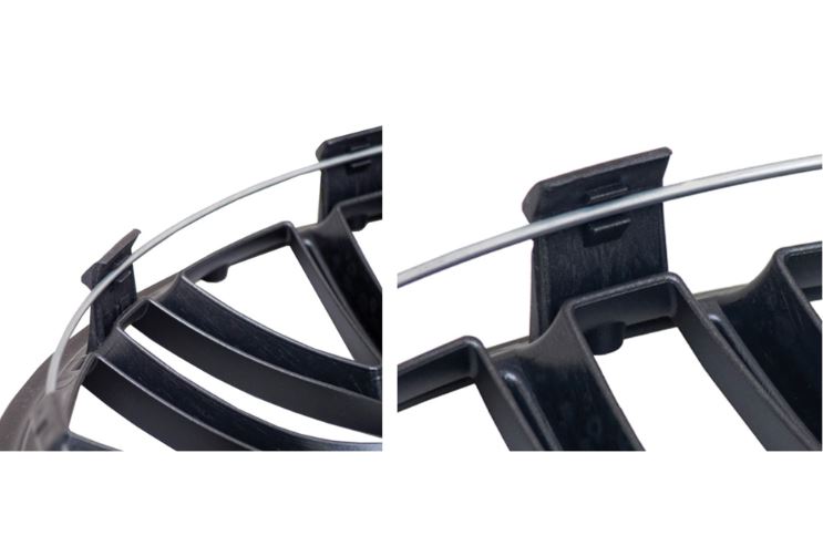 Simoni Racing Set 4 Copricerchio 14" Universali Grand Prix Bianca Coppe Ruota