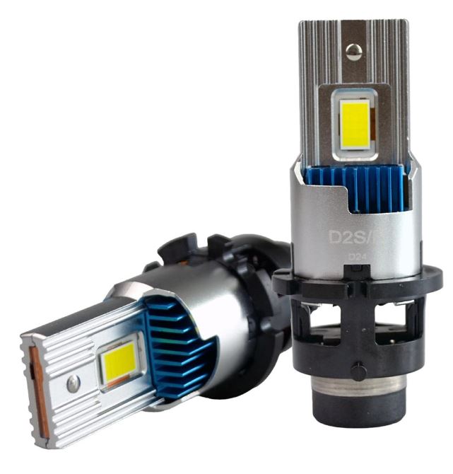 Coppia Lampadine LED Force EVO D2S/R 400V a 2,5Kv 35W 9200 lumen 6500k Simoni Racing