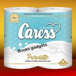 8054529251186 10 Confezioni (40 Rotoli) Carta Igienica Caress Puro Latte Profumata 2 Veli