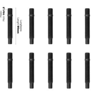 989 CR/15 Kit 10 Colonnette Ruota M14X1.5 L.90mm Simoni Racing