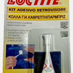 Loctite Kit Adesivo Acrilico Colla Fissaggio Specchio Retrovisore 0,5ml Henkel