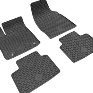 Per MG 3 dal 2024 Set Completo Tappeti Tappetini Gomma TPE su Misura con Bottoni