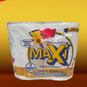 8011728011416 9 Confezioni (36 Rotoli I Super giganti) Maxi Carta Igienica 2 Veli 550 Strappi