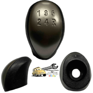 25 1219 Per Lancia Musa 2003-2012 Pomello del Cambio a 5 Marce (R in Basso a Dx) Nuovo