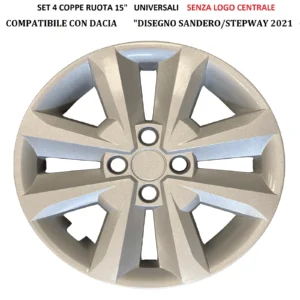 847.15 set copricerchi dacia