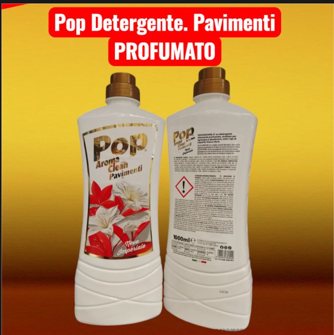 8053470853029 1 Flacone POP Aroma Clean Pavimenti Detergente Neve Imperiale altamente profumato Floreale