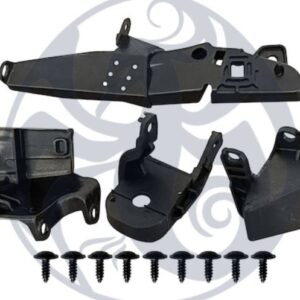 969 KRN102-L Per Renault Clio V 07/2023-09/2025 Kit 4pz Supporto Faro Anteriore Sx (Guida)