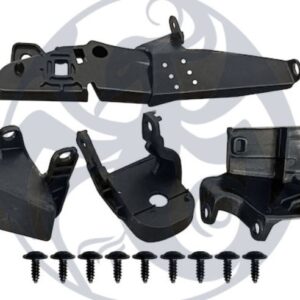 969 KRN102-R Per Renault Clio V 07/2023-09/2025 Kit 4pz Supporto Faro Anteriore Dx (Lato Passeggero)