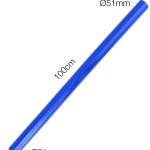 989 M9B Prolunga Manicotto Blu 1 Metro per Turbo aspirazione e raffreddamento Ø51mm Simoni Racing