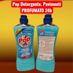 8053470852978 1 Flacone POP Talco Pavimenti Detegente 100% Igiene e Brillantezza Profuma 24h